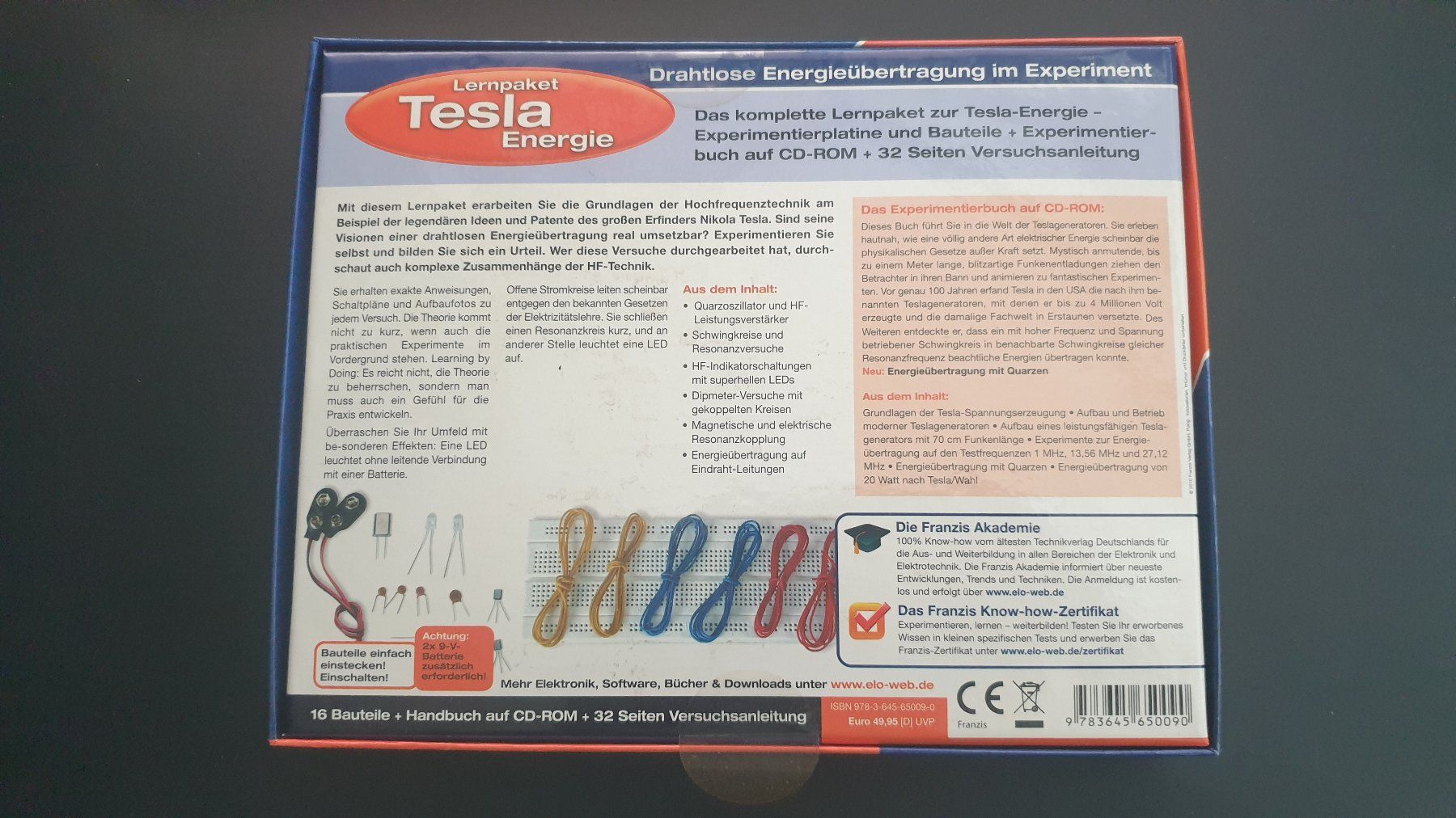 Giocattoli: Lernpaket Tesla Energie – Nuovo e nell'imballaggio originale da Stäfa venduto da Supertramp73 1