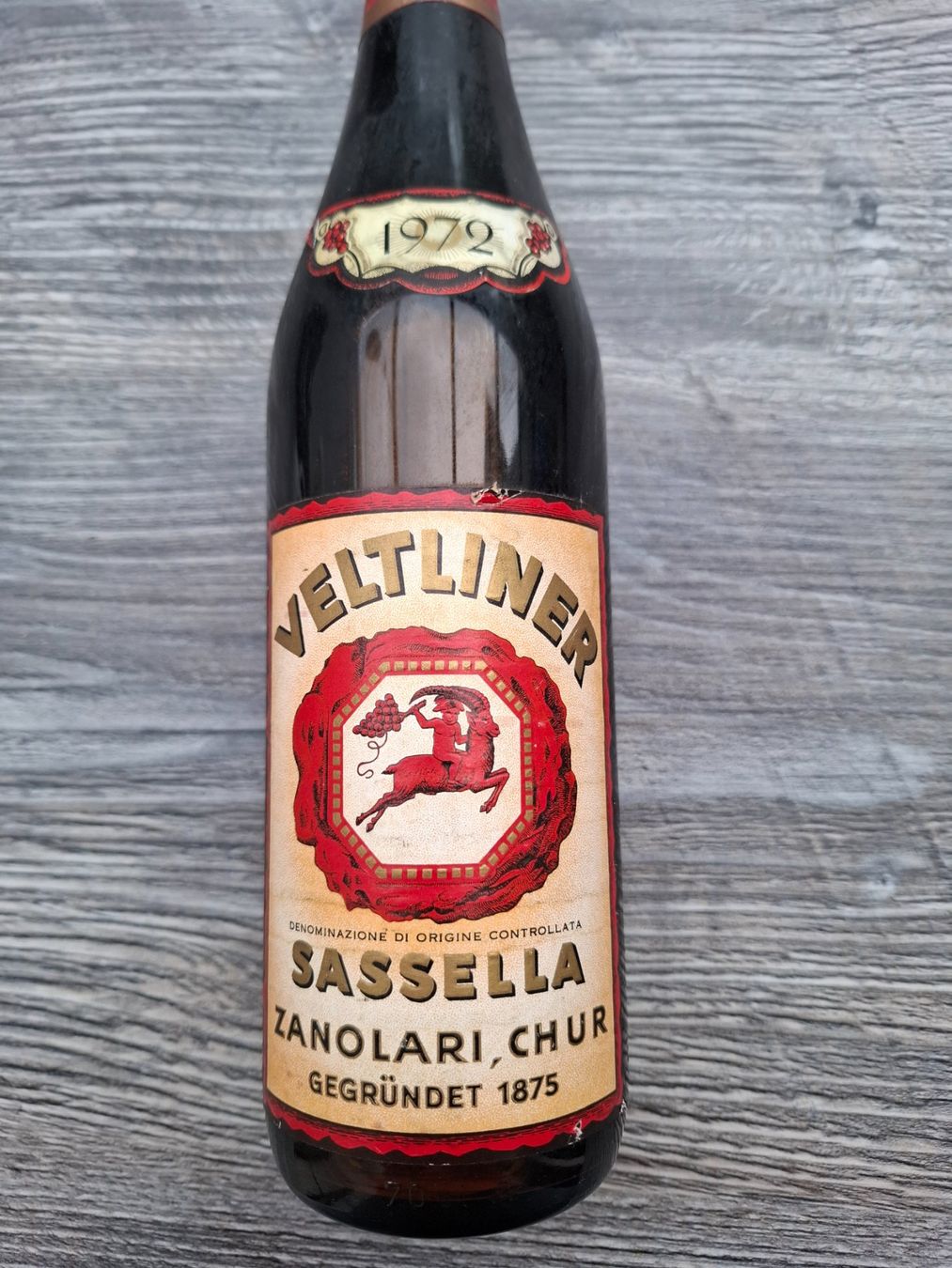 Vino: Wein Veltliner 1972 – Usato da St. Niklausen LU venduto da Kamelo