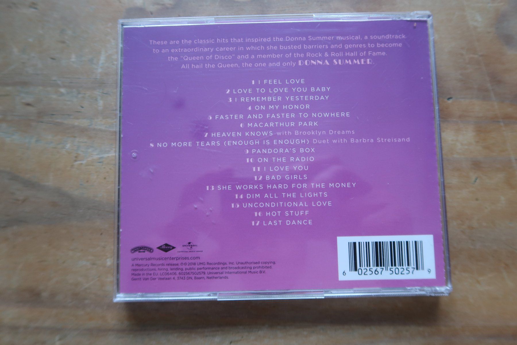 CDs: DONNA SUMMER - SUMMER: THE ORIGINAL HITS - CD – Gebraucht aus Basel von Patiscat 1