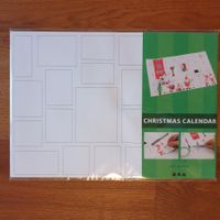 5 Adventskalender mit Fenster zum selber machen