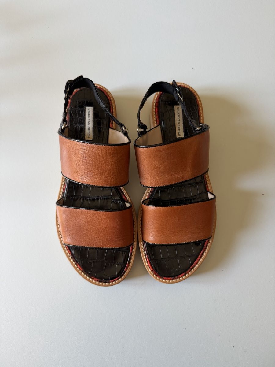Dries Van Noten Chaussures femmes: Dries van Noten Leder Grösse 38 – Neuf (Voir description) à basel par j_4056