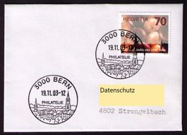 2003_1103_ZIBELEMÄRIT BERN_TdB_19.11.03 3000 BERN_FDC !