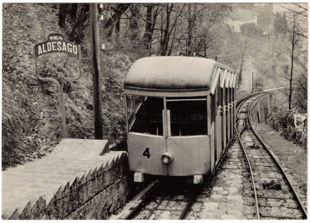 Ansichtskarten: Lugano - Standseilbahn Monte Brè – Gebraucht aus Binningen von Mountainrider