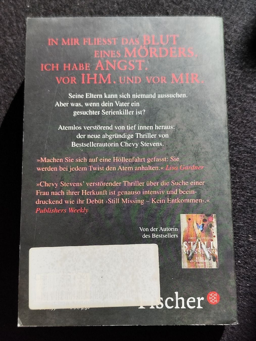 Libri: Chevy Stevens - Endlose Angst Thriller – Usato da Winterthur venduto da nis_l6k5 1