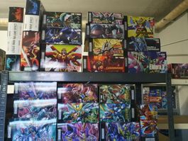 Sammlung Model Kits von Bandai, Good Smile, Kotobukiya