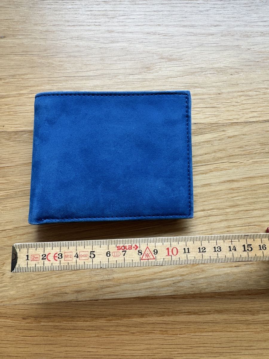 Brieftaschen: Brieftasche blau Leder neu – Neu (gemäss Beschreibung) aus Birrwil von Annaluna 4