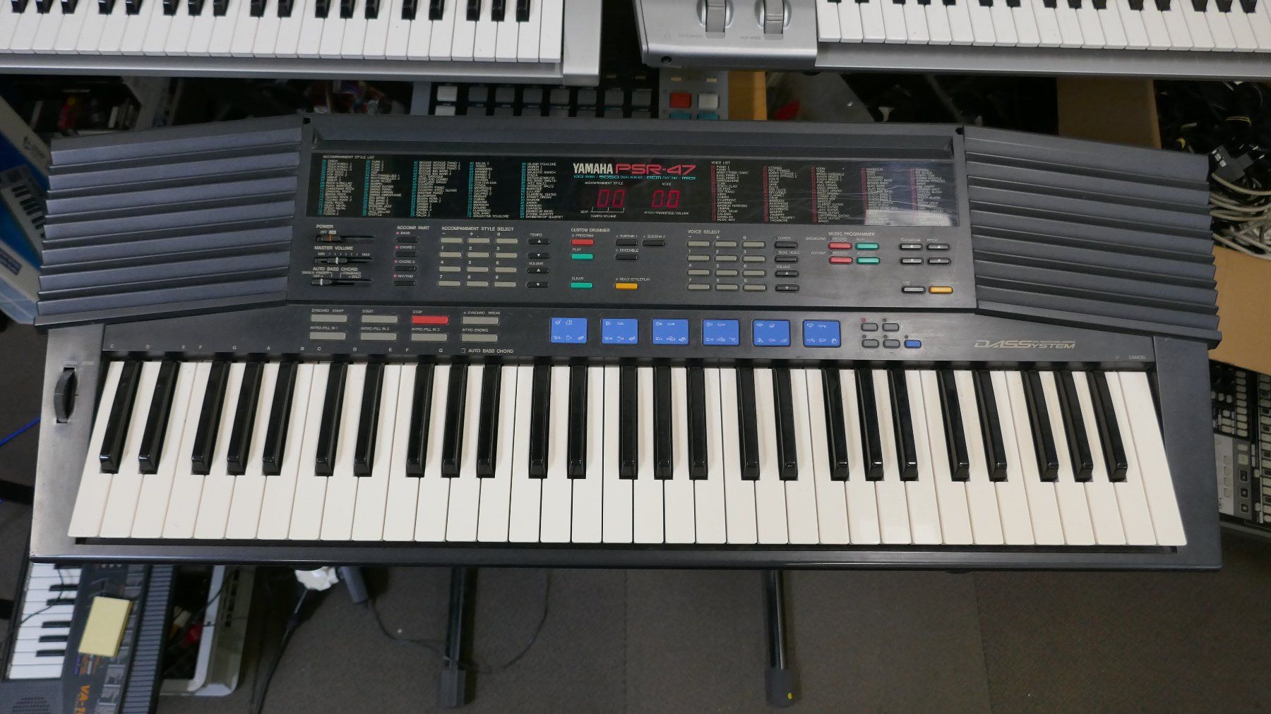 Yamaha Musikinstrumente: Yamaha PSR-47 Keyboard – Gebraucht aus Wenslingen von FairlightCMI