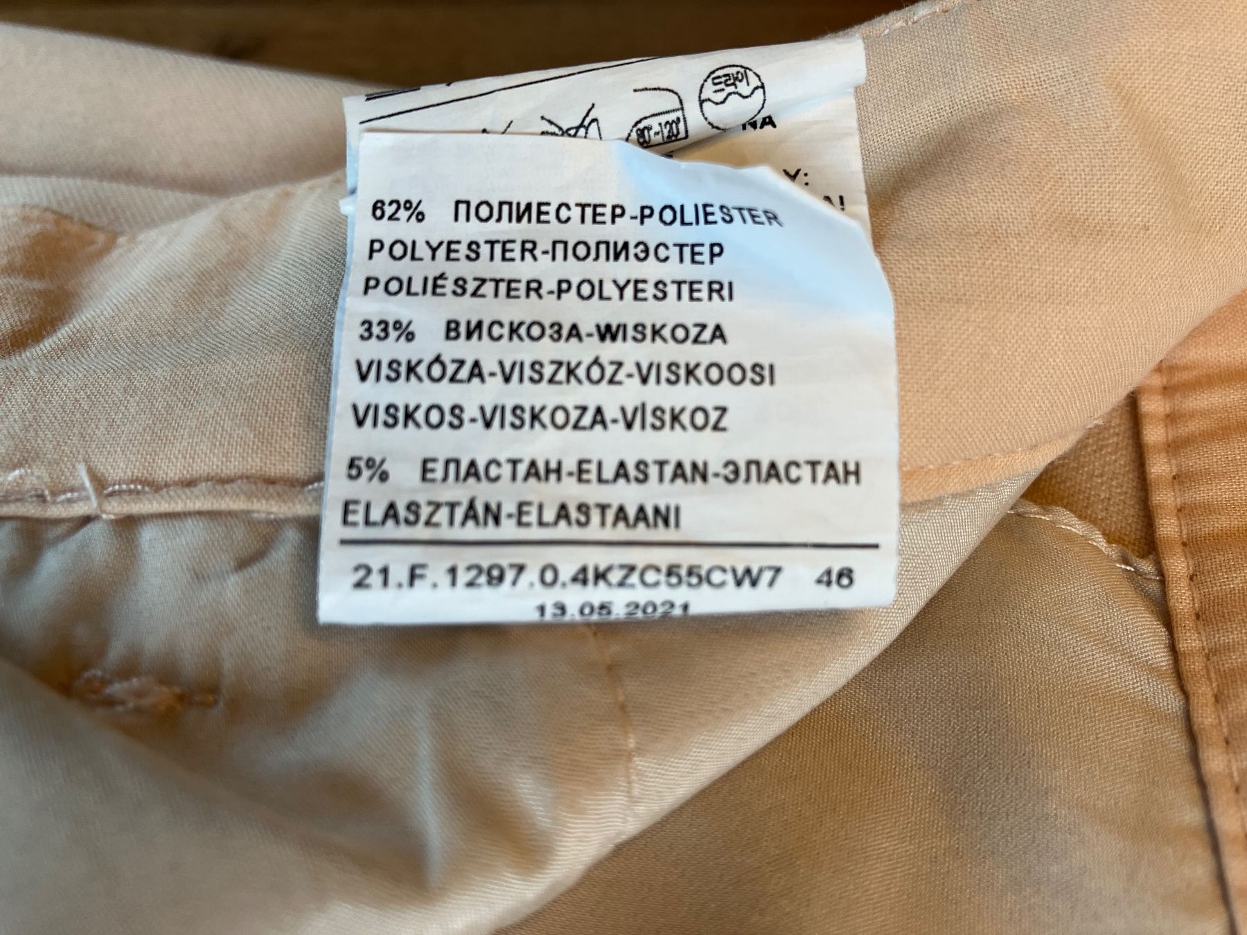 Sisley Pantaloni: Sisley Businesshose Gr. 40 – Usato da Boll venduto da valoune01 3