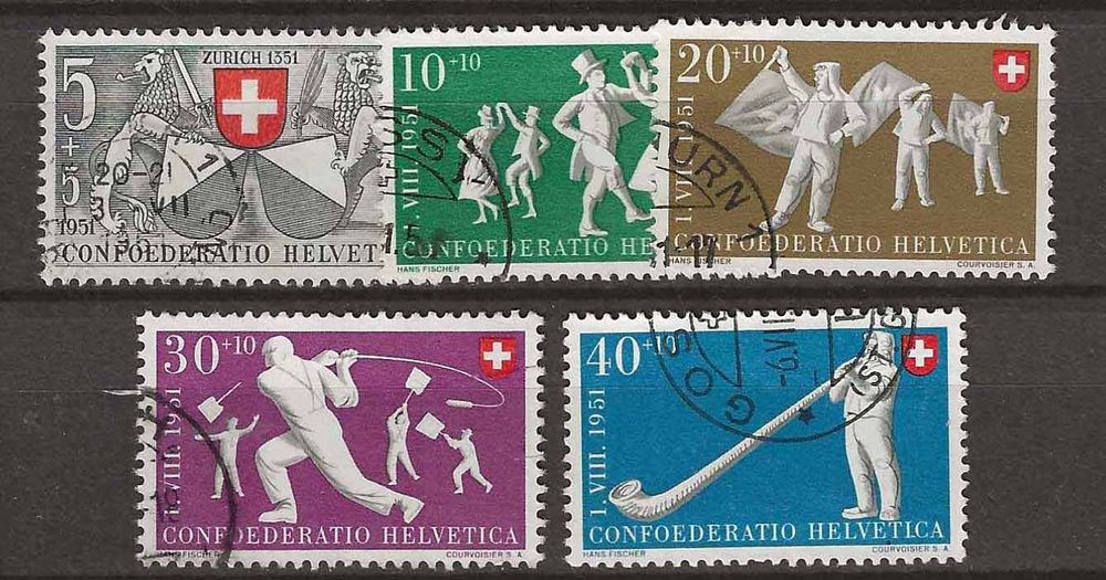 PP051 Pro Patria 1951 obl. Kaufen auf Ricardo
