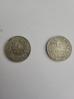 2X Fr 2.-, 1961, 1963
