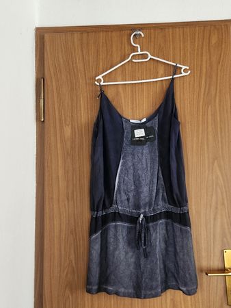 Robe /Tunique d'été courte Lauren Vidal  Indigo Taille S - L