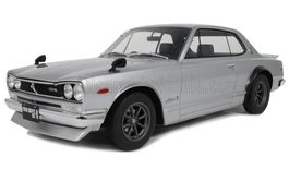 NISSAN - SKYLINE 2000GT-R (KPGC10) 1970 - SILVER 1/12 NEU