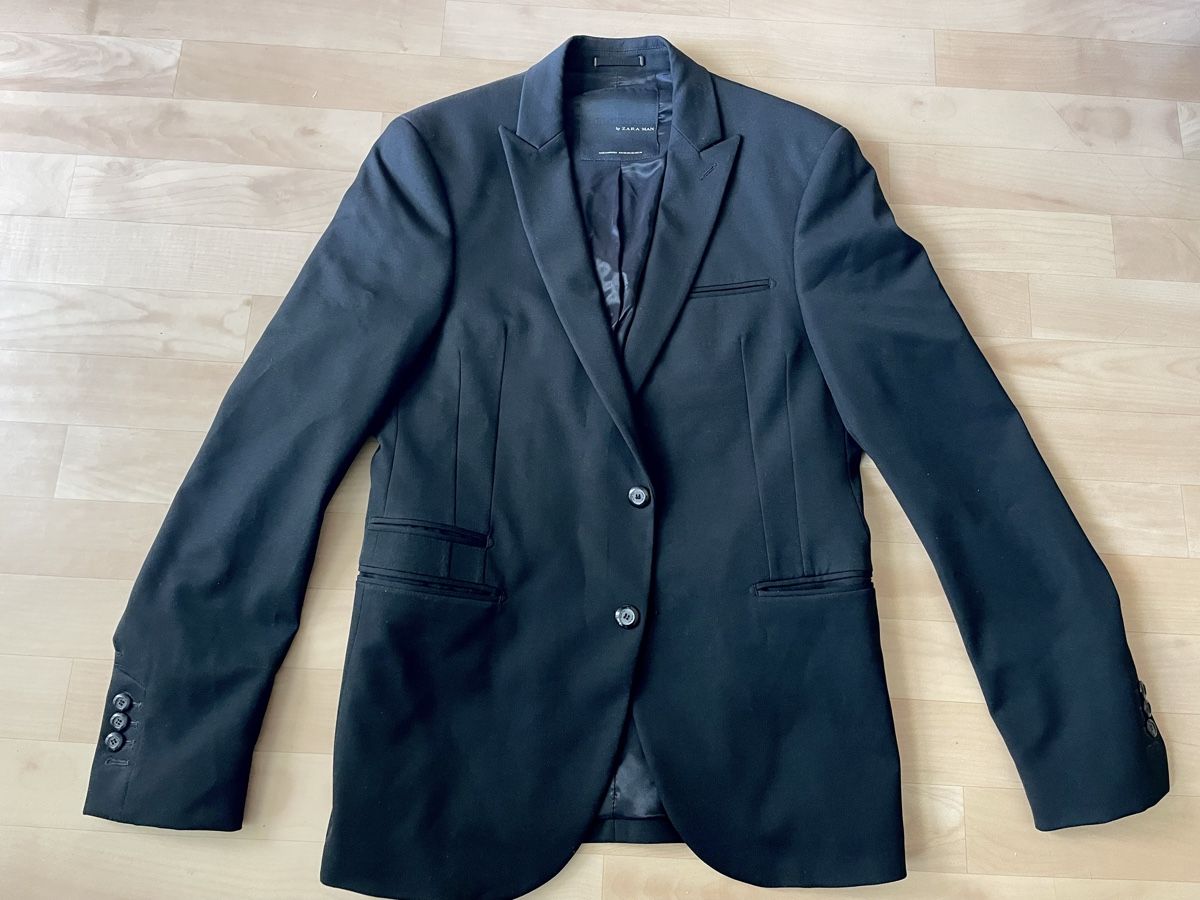 Zara Completi: Zara Mann schwarzer Anzug Size 48 – Usato da Zürich venduto da Angela_Fashion_Lover 2