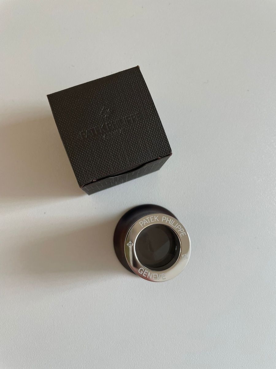 Patek Philippe Orologi: Patek Philippe Uhrenglas Lupe mit Box – Usato da Basel venduto da Ch2005 1