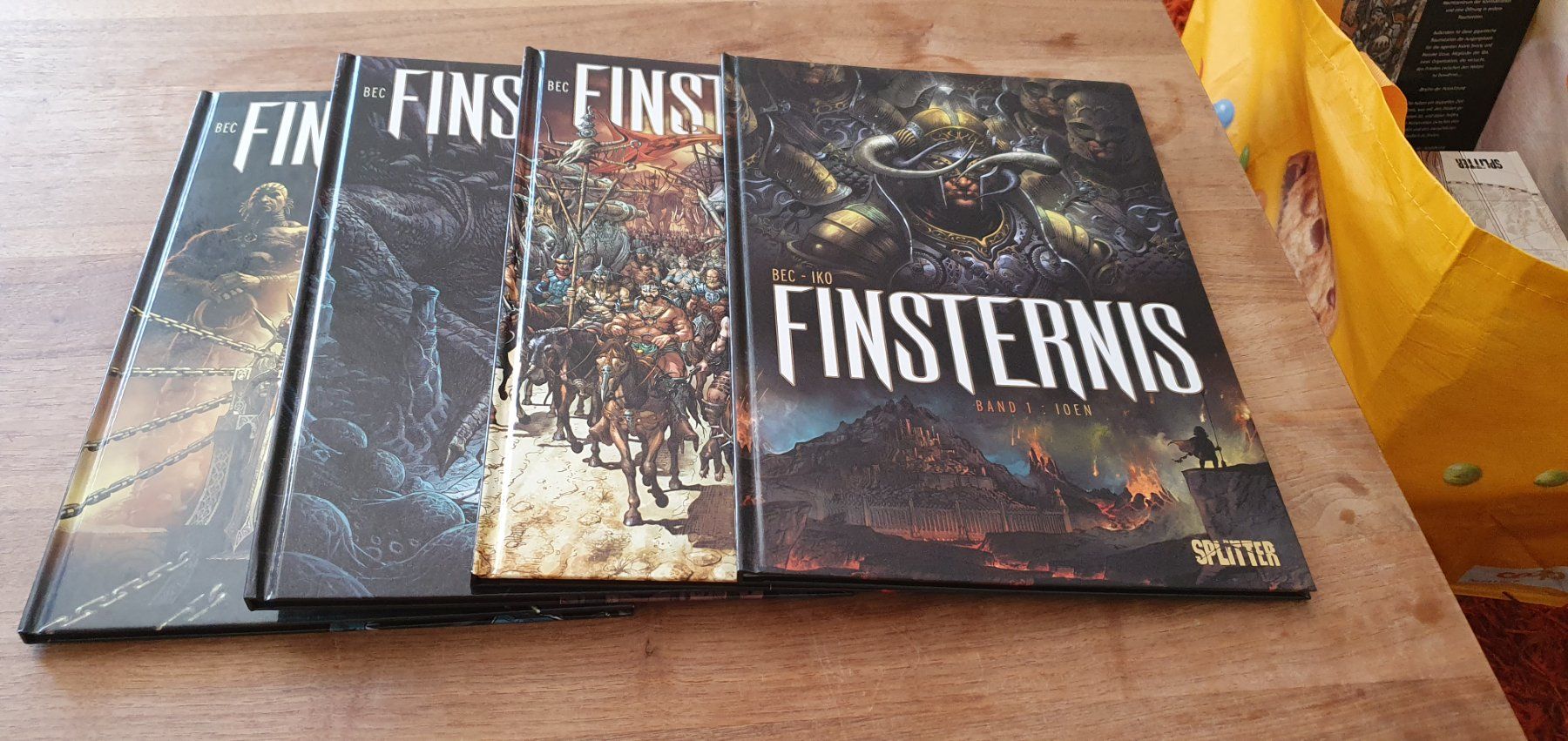 BD: Finsternis 1-4 – D'occasion à Jona par Blitzi82