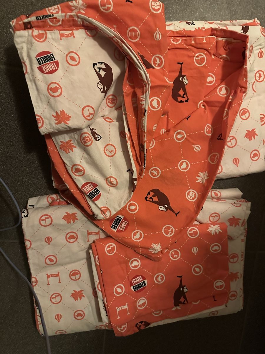 Migros Biancheria da letto: Migros Erdbeerglace Wendebettwäsche – Nuovo (secondo la descrizione) da Luzern venduto da Purple_Rose01 1