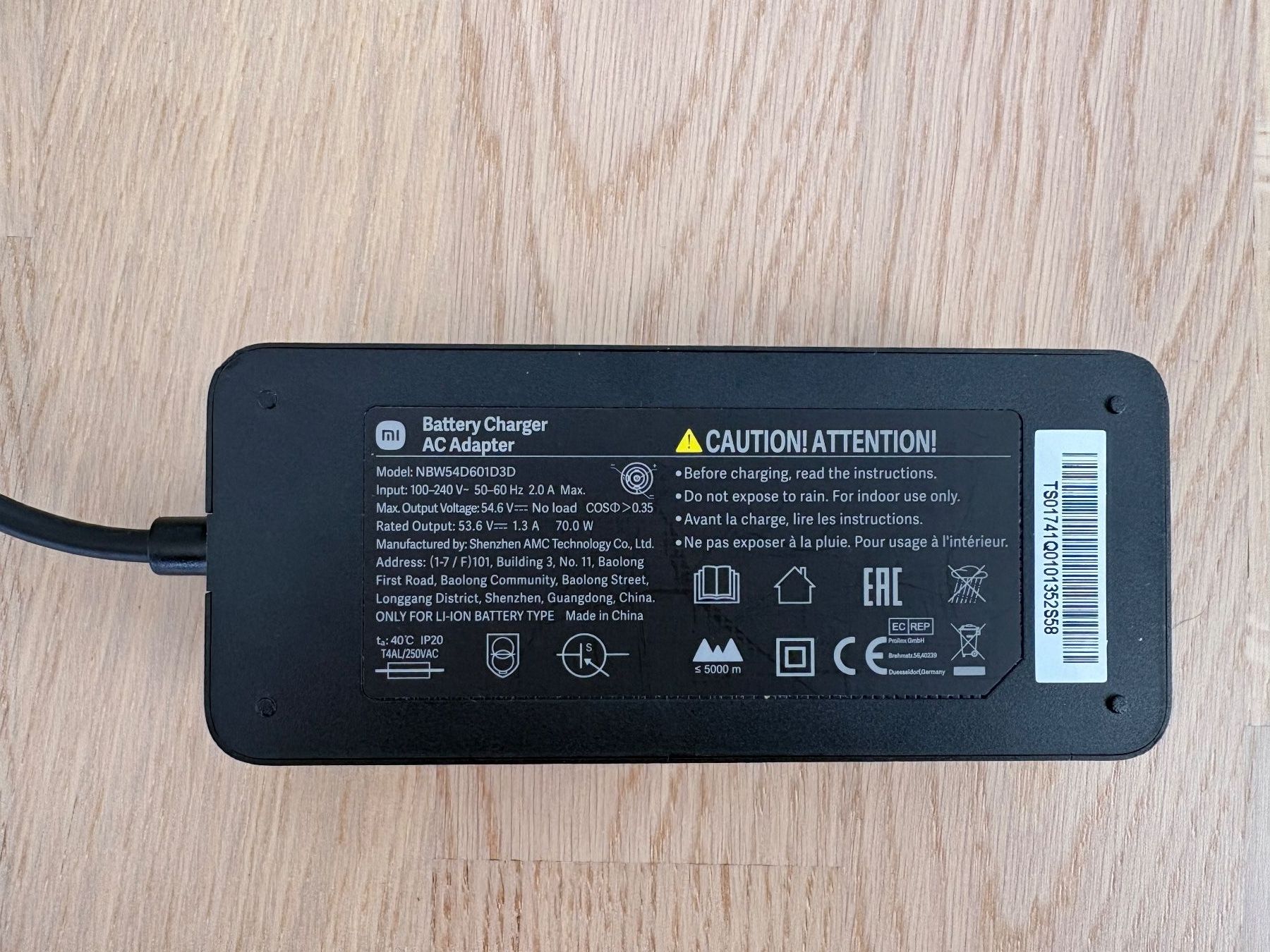 Xiaomi Caricabatterie: Original XIAOMI Ladegerät E-Scooter – Nuovo (secondo la descrizione) da Ostermundigen venduto da rex_88yp 1