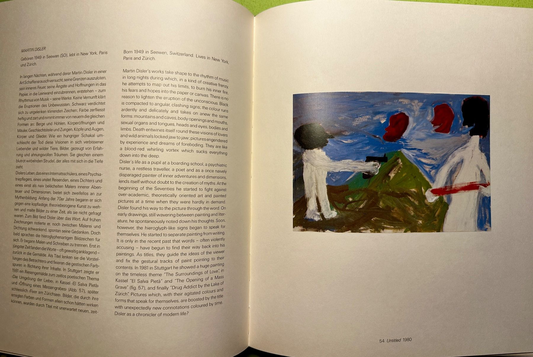 Libri: Kunsthalle Basel: Von Twombly bis Clemente. 1985 d/e – Usato da Zürich venduto da allp 7