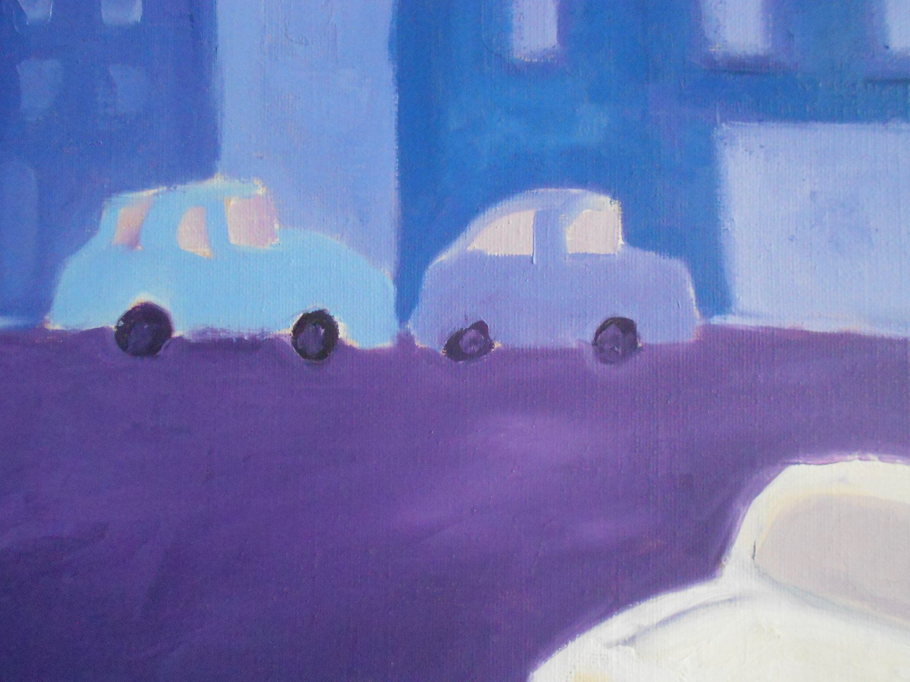 Dipinti: Neo Expressionismus Neal Turner "Place Maubert" Paris – Usato da Dübendorf venduto da ArtExpression 4