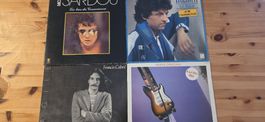 Disques Vinyles 33 tours 4 Artistes Français 