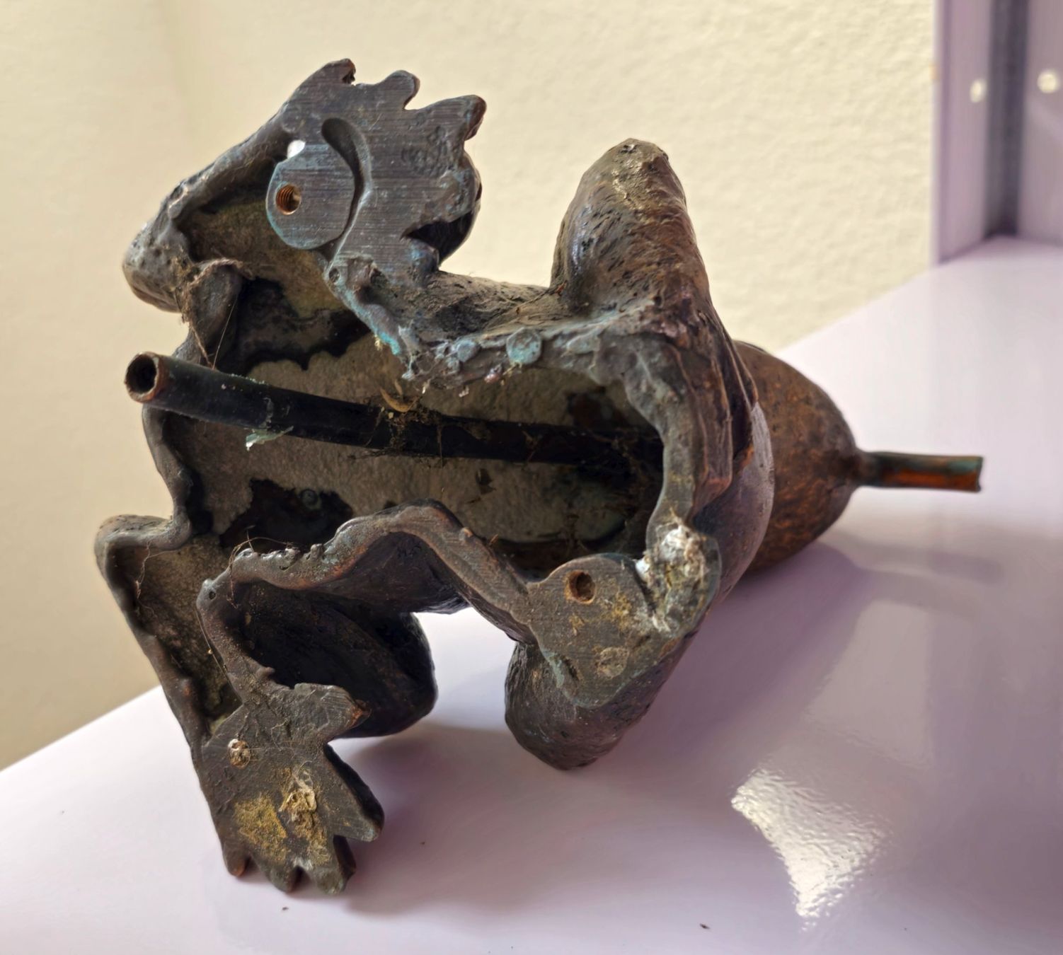 Sculptures & Statues: Broncefrosch Wasserspeier – D'occasion à Walenstadt par pedroju-1 1