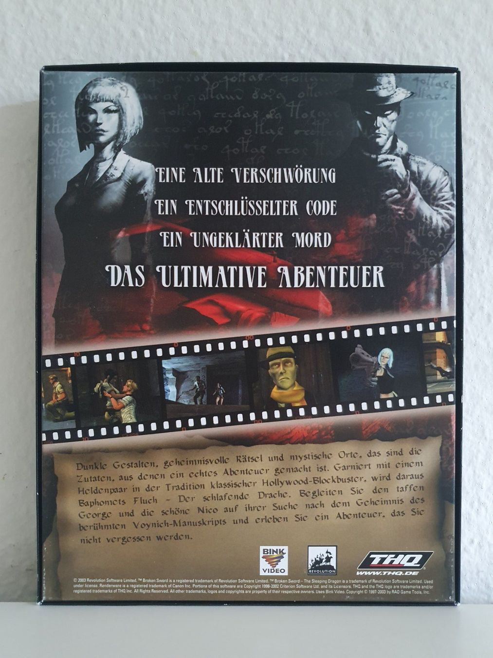 Giochi: PC Game Baphomets Fluch 3 (2003) Big Box – Usato da Greifensee venduto da perfectioN88 2