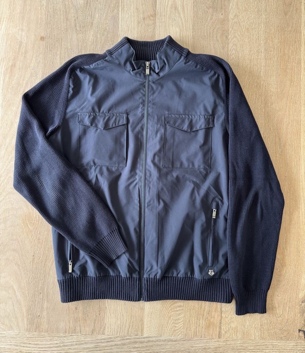 Zegna Giacche: Zegna Baumwoll Zipper Gr XL – Usato da Wohlen AG venduto da zrhdus