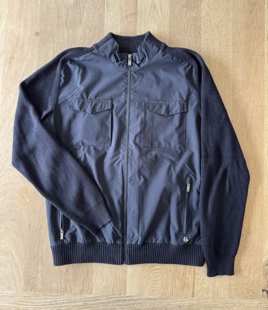 Zegna Baumwoll Zipper Gr XL