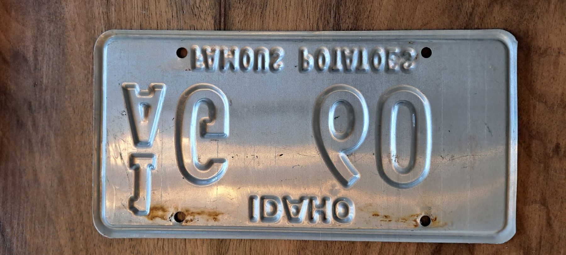 Insegne: US Nummernschild Idaho – Usato da Thun. venduto da countrygirl12 1
