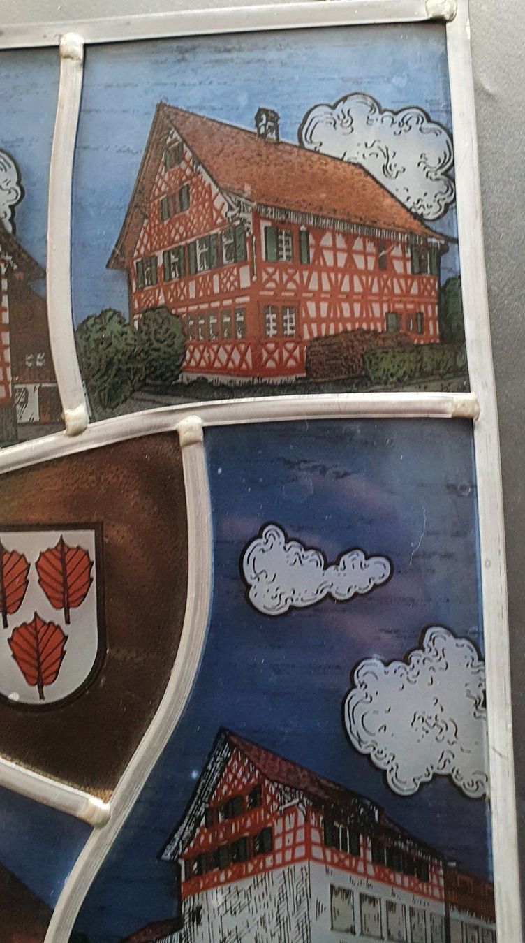 Sonstige Antiquitäten & Kunst: Glasmalerei - Gemeinde Landschlacht – Gebraucht aus Kreuzlingen von Rschweiz1 2