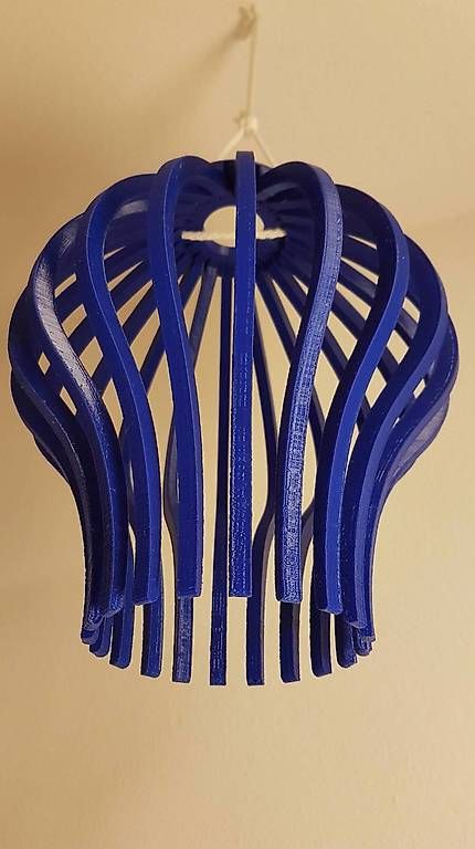 Abat-jours: 3D print lampshade - Lampenschirm - Abat-jour – D'occasion à Grenchen par Joray_Preparation 1