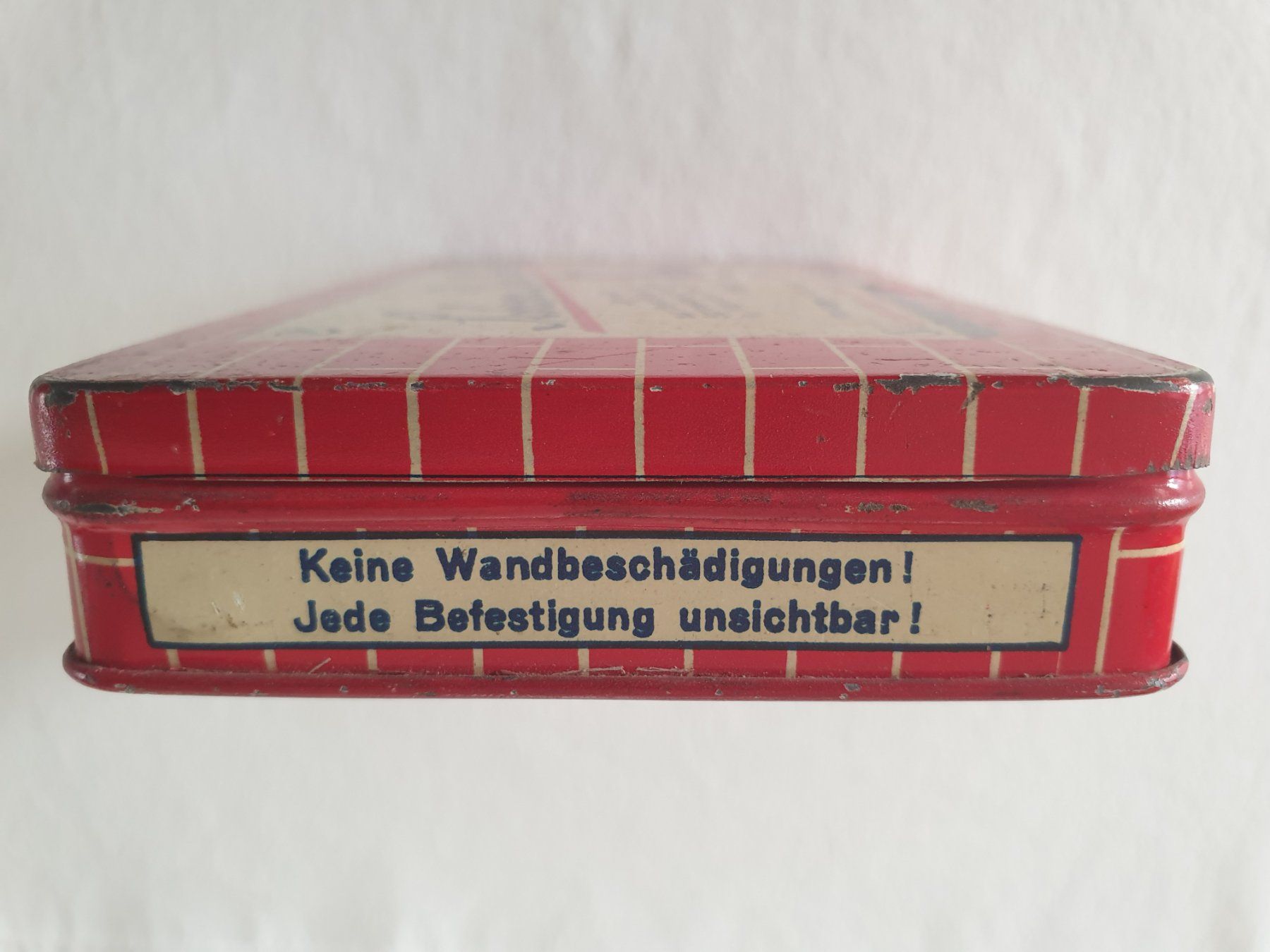 Barattoli: Vintage Blechdose STOP Universal Dübel D.R. Patent alt – Usato da Mörschwil venduto da spirspi 4