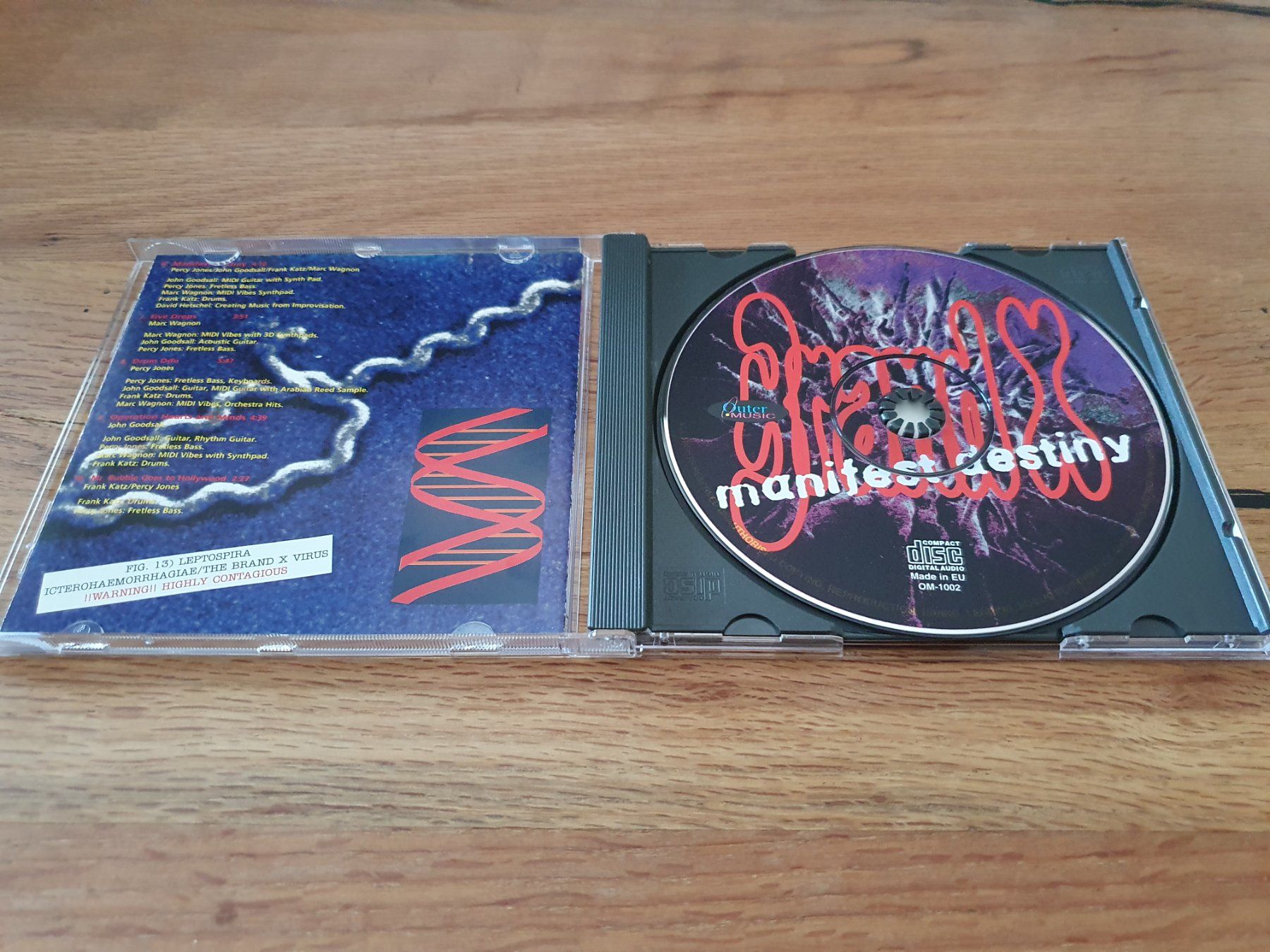 CD: Brand X  - manifest destiny - CD – Usato da Auenstein venduto da Trilos 2