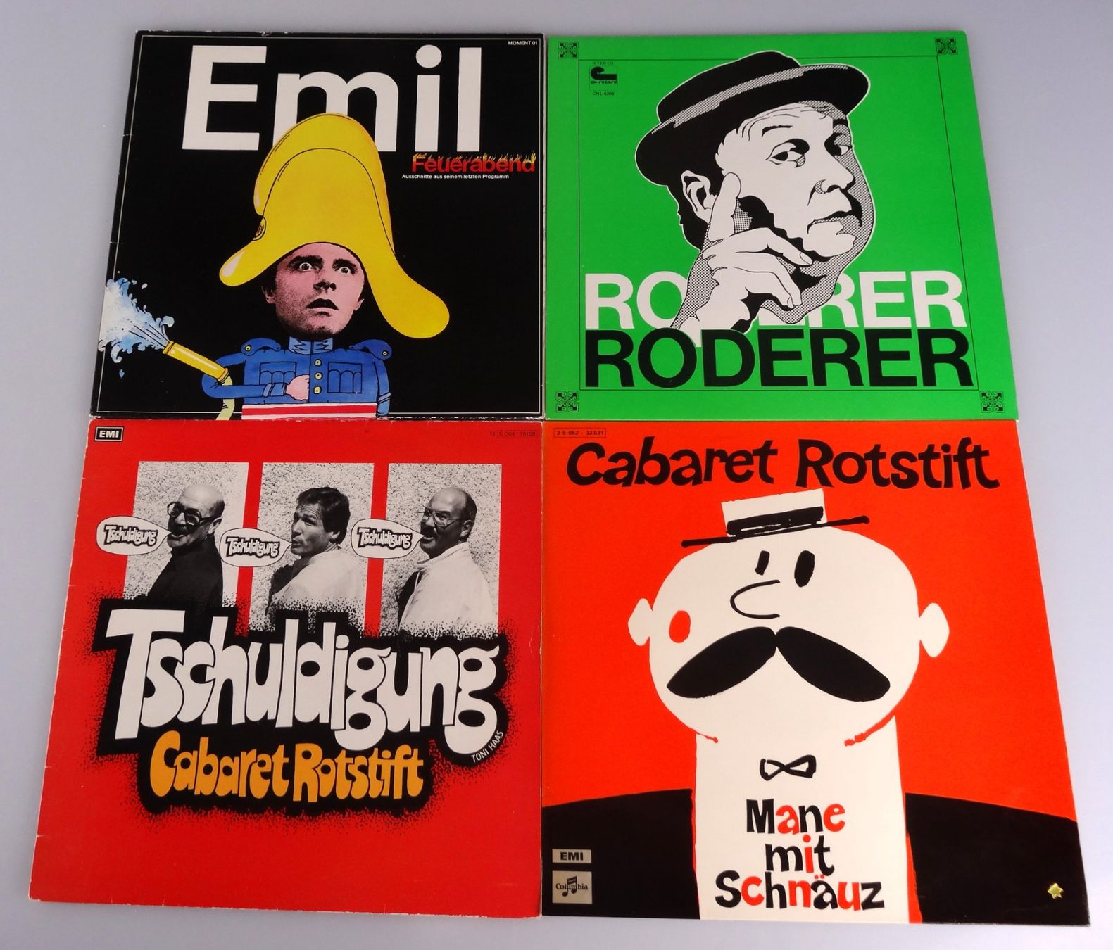 Dischi in vinile: Schallplatten Lot Schweizer Comedy & Cabaret 2 – Usato da Rüti ZH venduto da Restwert_Rueti_ZH 2