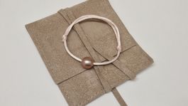 bracelet cordon perle