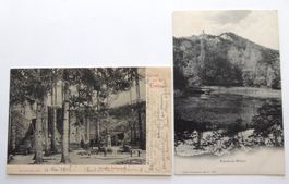 Arlesheim Schlosshof Birseck 1906; Gruss von der Ermitage