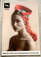 Men's Fashion Werbeschild 80er Vintage Plakat Poster No.1