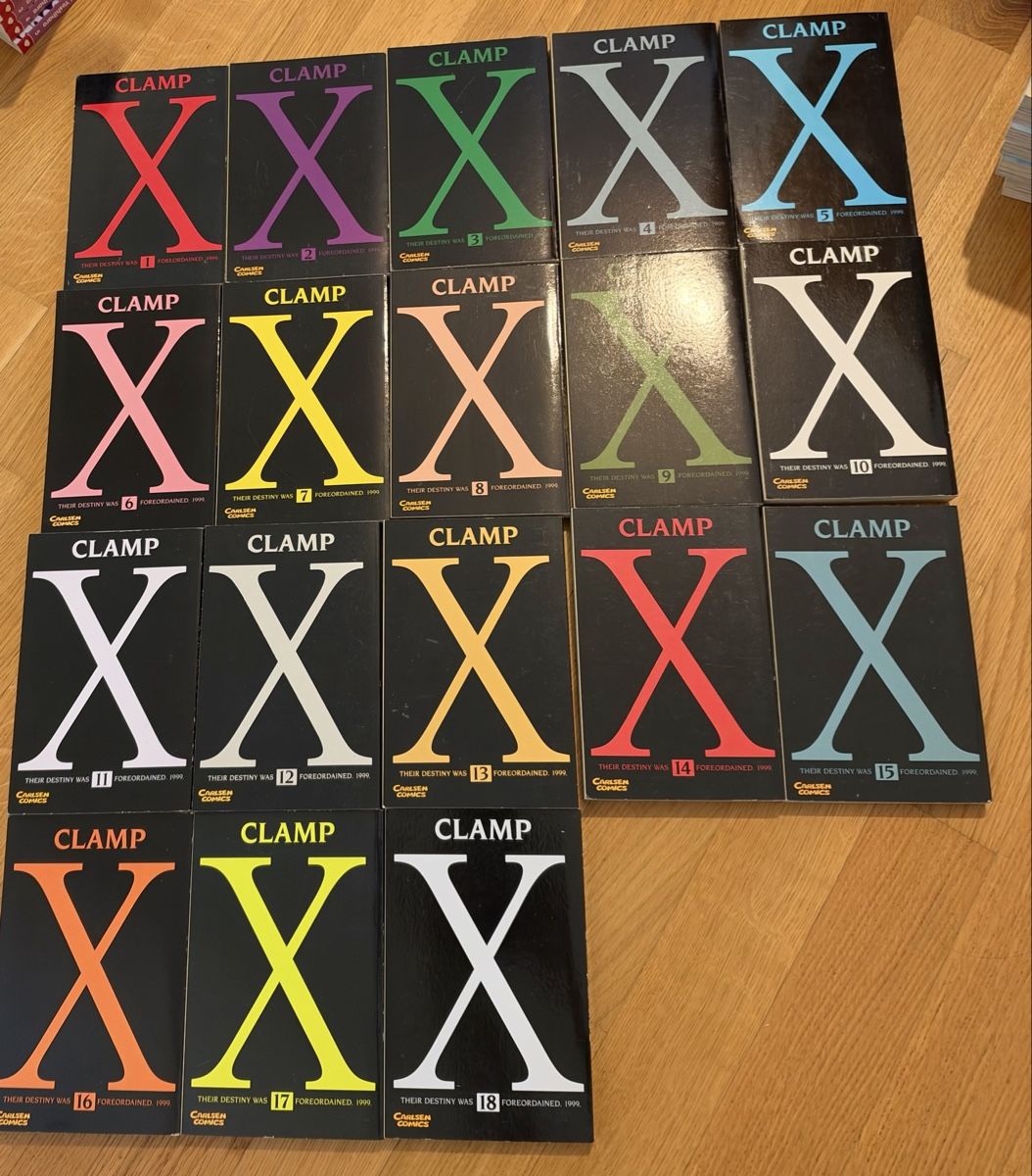 Comics: Mangas Clamp X 1-18 – Gebraucht aus Wangen b. Olten von Miruku_chan