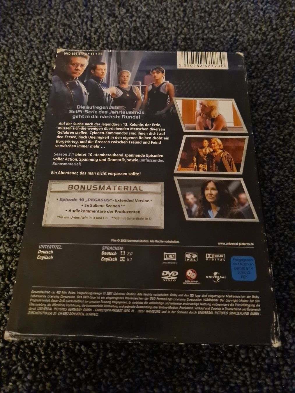 Tutti i DVDs: BATTLESTAR GALACTICA STAFFEL 2.1 – Usato da Ruswil venduto da jan_bxl5 1