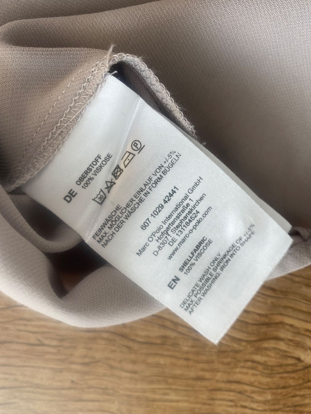 Marc O'Polo Camicette: MOP •MARC O’POLO• BLUSE/HEMD GR.40/M mocca – Usato da Frauenfeld venduto da Boldi46 3