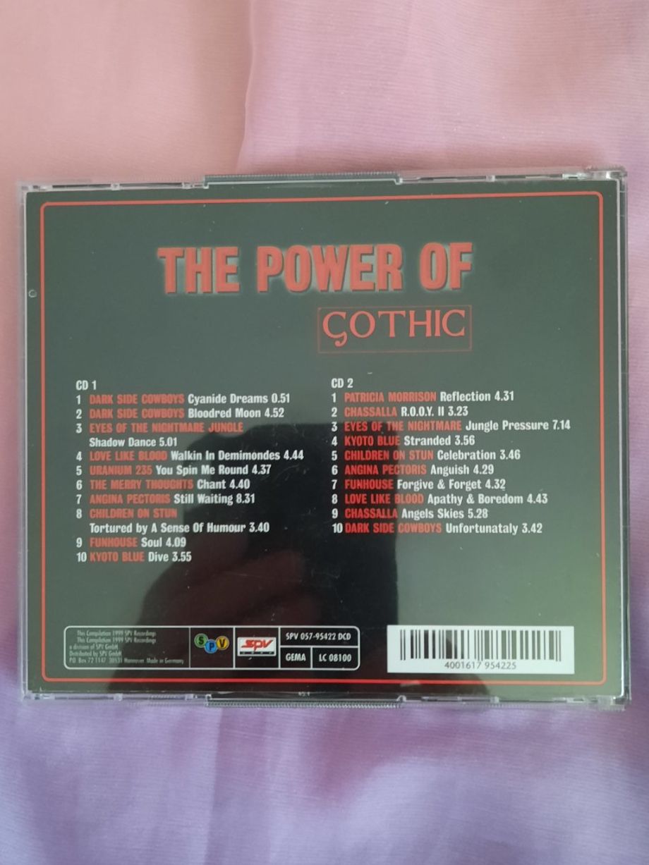 CDs: THE POWER OF GOTHIC - 2CDs – Gebraucht aus Lausanne von min_myq9 1