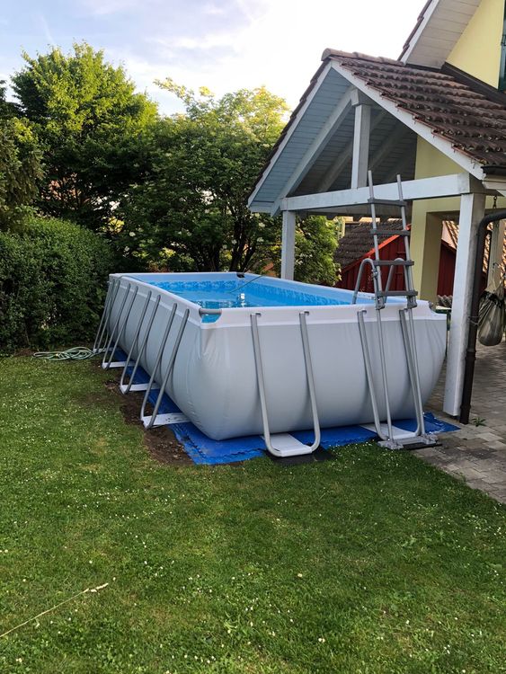Bestway Power Steel Frame Pool 549x274x122 Komplettset (Gebraucht) in ...