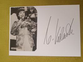 Catarina Valente - handsigniert