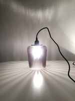 Lampe / Hängelampe aus Glas