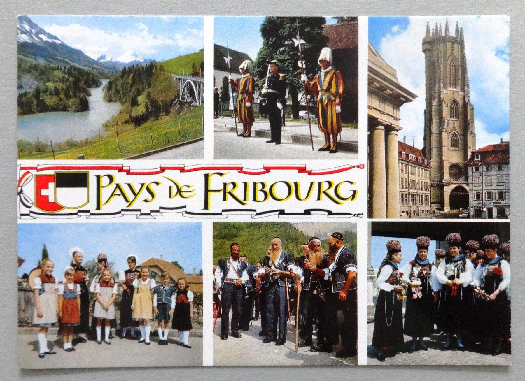 Ansichtskarten: Pays de Fribourg – Gebraucht aus Fétigny von Billy2miny