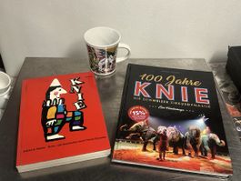 2 Circus Knie Bücher und Tasse - Eine Familiengeschichte!