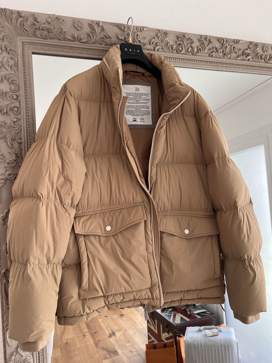 Brunello Cucinelli Giacche: Brunello Cucinelli Jacke, Beige, Gr. 54 – Nuovo (secondo la descrizione) da Wohlen AG venduto da jan_96v5