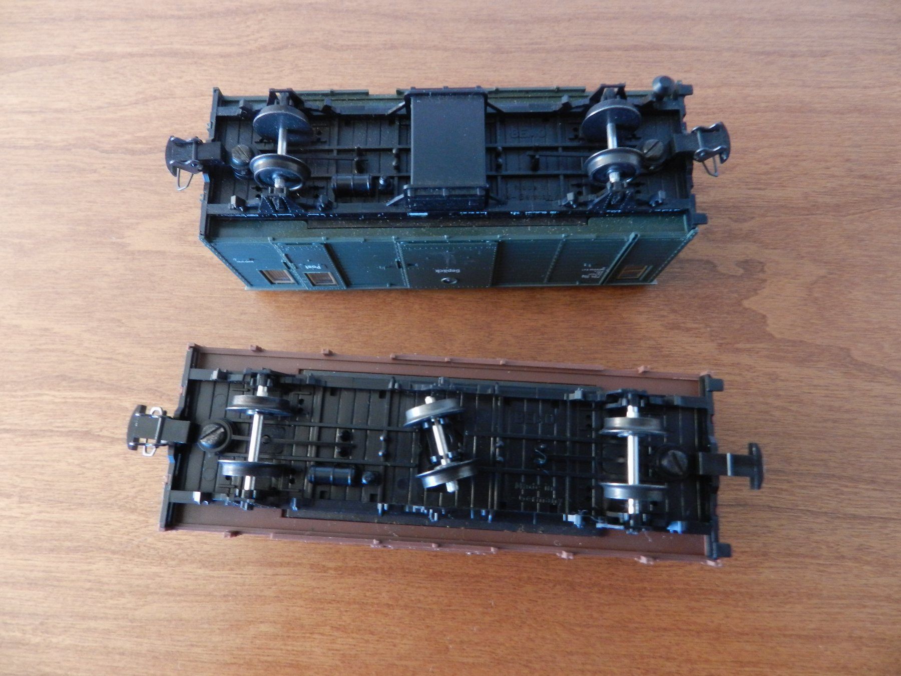 Bemo Modelleisenbahnen: H0m BEMO Gepäck- & Güterwagen DB 2 St – Gebraucht aus Arzier-Le Muids von elocin83 4