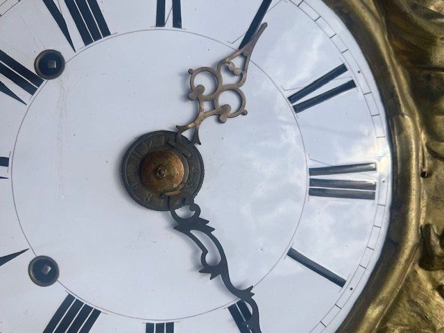 Montres: Schöne Comtoise mit Wecker, restauriert, 1860 – D'occasion à schaffhausen par eibam 7
