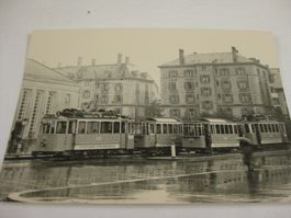 AK Zürich Bahnhof Wiedikon mit Tram